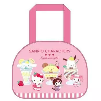 Kids Vinyl Boston Bag Sanrio Characters Pink [K Company]