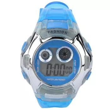 Kids Watch Multifunctional Outdoor Sports Digital Electronic Watches for ChildrenBlue синий/белый