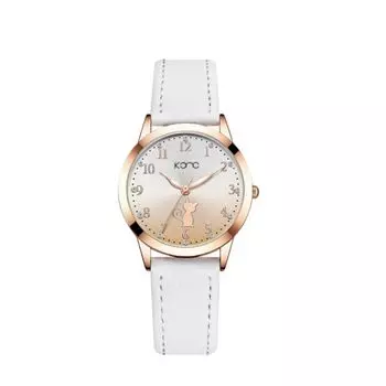 Kids Watch, Quartz, Analog Display, Girls and Children s Watch, Cat Pattern, Cute Cat Clock, Children s Day, School Entrance, Going to Kindergarten,