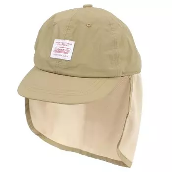 Kids Water Repellent Cap Beige [Coleman] 141-0253