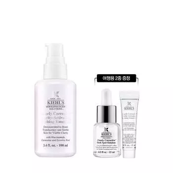 Kiehl s Прозрачная эссенция в эмульсии 100 мл Набор (+2 типа для дорожного размера)