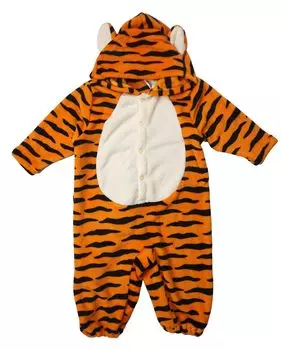 Кигуруми Кигуруми с капюшоном из пушистого флиса Чип Дейл Олаф Тигра Стич Одежда для мальчиков и девочек [Disney] и для детей