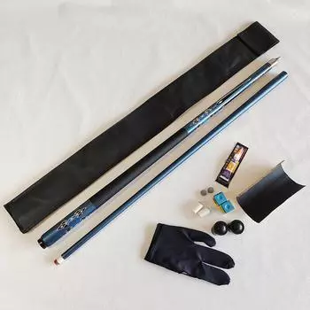 Кий для пула из углеродного волокна, 1/2, 13 мм, 9-шаровый бильярдный кий с сумкой и чехлом