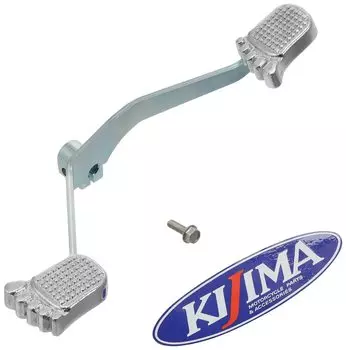 Kijima Bike Parts Foot Type Change Pedal Super Cub Stay Steel Pedal Aluminum Casting Cub/Cross 50/110 Part Part 214-200 серебряный