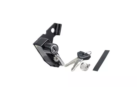 Kijima Bike Parts Helmet Lock Steel Black Finish Svartpilen/Bitpilen HQ-05001