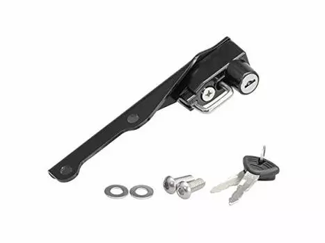 Kijima Bike Parts Helmet Lock Tandem Step Fixed Panigale Steel Black V4/S/R HDC-05011