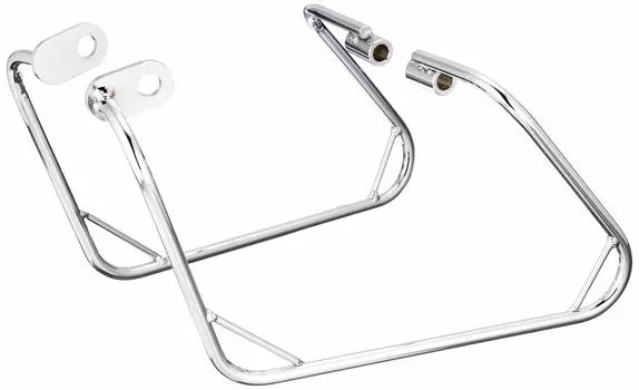 Боковая сумка Kijima Bike Parts, стальная опора Super Cub C125, левая и правая, комплект, хромированная ( 18-) 210-496