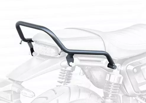 Kijima Bike Parts Tandem Grip с крюком для погрузки для GB350S Steel Matte Black Finish HONDA 210-553