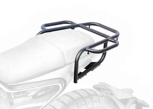 Kijima Bike Parts Задний багажник Стальной Svartpilen Vitpilen 401 Матово-черный 125/250/401 HQ-08001