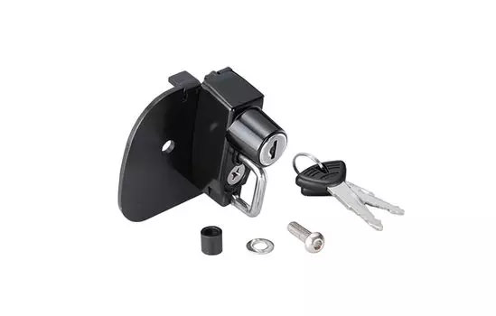 Kijima Bike Parts Замок для шлема Cygnus Grifas Сталь Черная отделка YAMAHA ( 22-) 303-1612 чёрный