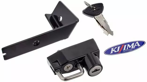 Kijima Helmet Lock Black Ninja400R/ER-4n( 11- 13)/Ninja650R/ER-6n( 09- 11)/ER-6f( 09- 10) 303-1521