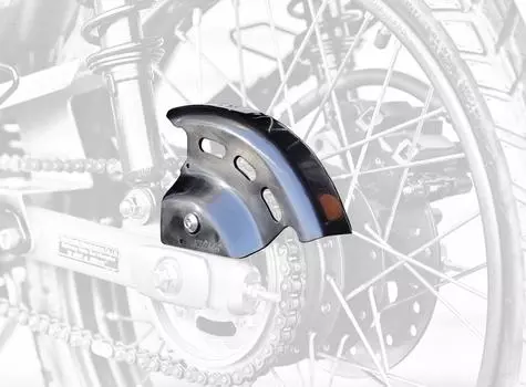 Kijima Мотоциклетные Велосипедные Запчасти Защита Цепи Задняя Алюминиевая Отделка Под Вороненое Крыло HONDA CT125( 20-) 203-3462