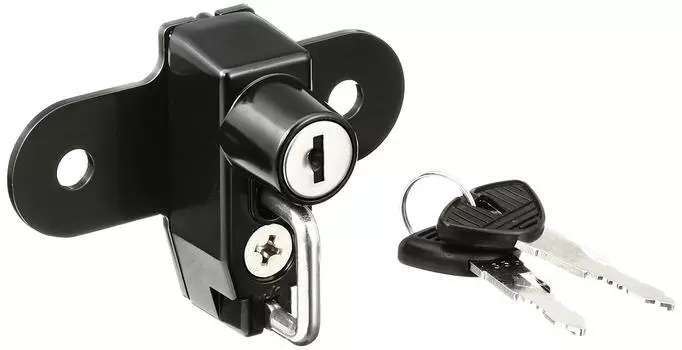 Kijima Мотоциклетные запчасти Держатель замка шлема Сталь 250 Противоугонный V-Strom 303-1588 чёрный