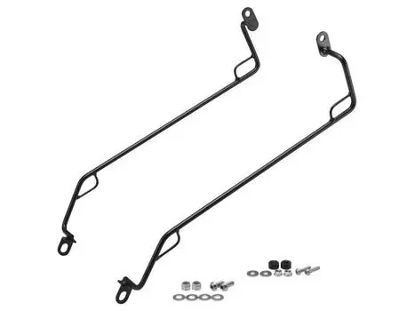 Kijima Motorcycle Bike Parts Bag Support Set and Right Black V Strom 250 SUZUKI (Left Set) 17~ 210-492