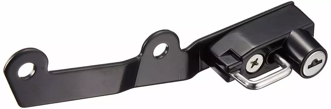 Kijima Motorcycle Bike Parts Helmet Lock Z1000 Left Side Black KAWASAKI ( 14-) 303-1556