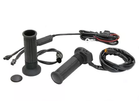 Kijima Motorcycle Parts Grip Heater GH07 Интегрированный переключатель 130 мм кнопочный переключатель для дюймового руля 304-8200 чёрный