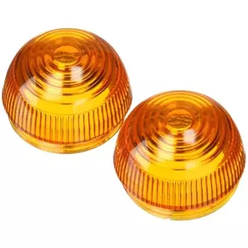 Kijima Turn Signal Lens #300 Amber Set of 2 Round 39 217-4003