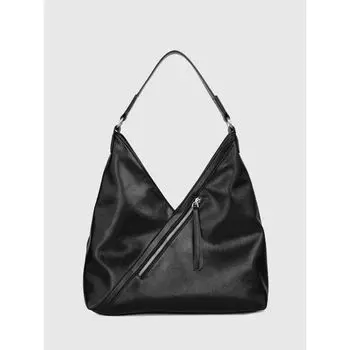 Kikawa Card Retro Biker s Fancy Fashion Underarm Bag Black