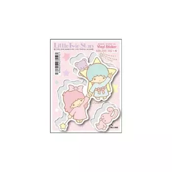 Kikirara МАЛЕНЬКИЕ ЗВЕЗДОЧКИ-БЛИЗНЕЦЫ Sanrio Наклейка Наклейка LCS-143