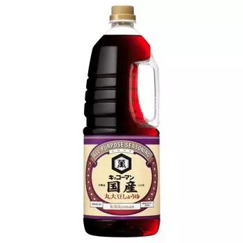 Kikkoman Foods Domestic Whole Soybean Soy Sauce 1.8L