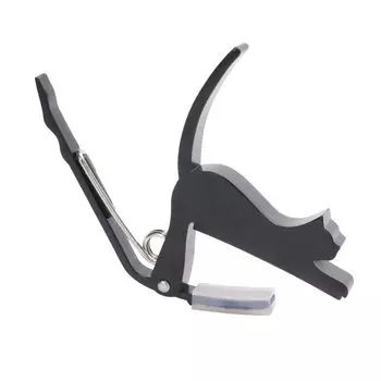 Kiktani Guitar Capo Cat Capo Hand Available Гитара для 6 струн BLK Cat s Electric/Acoustic GC-NEKO чёрный