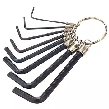 Kiktani Guitar Maintenance Hex Wrench Set of 8 1.5mm~6mm SY-01