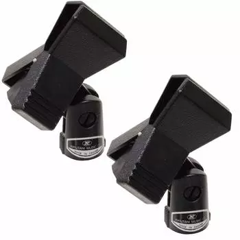 Kiktani Microphone Holder Clip Type Usage Range of 18~37mm MH-2 [Set 2]