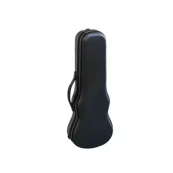Kiktani Soprano Ukulele ABS Case Black UPC-10N чёрный