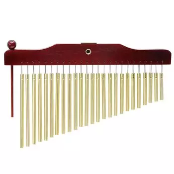 Kiktani Tree Chime Wind Chime Bar Chime 25 Sounds with Stick TC-25 золотой