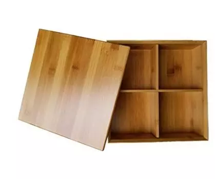 Kikusui отечественного производства в Японии, коробка для бэнто Shokado из бамбука