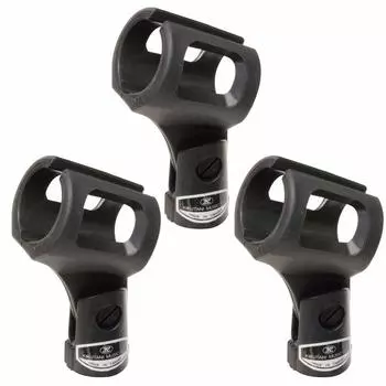 Kikutani MH-6 Wireless Rubber Microphone Holder, 30-40mm Diameter, Set of 3