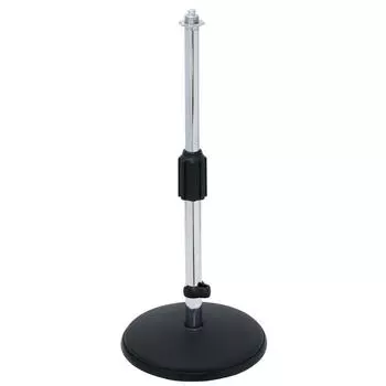 Kikutani Microphone Stand Tabletop Type Straight Height Adjustment 260~400mm DS-20