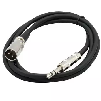 KIKUTANI TECH line cable Terminal configuration that can be used to connect an audio interface to a monitor speaker TRS male - XLR male 1.5m TXTR-1.5