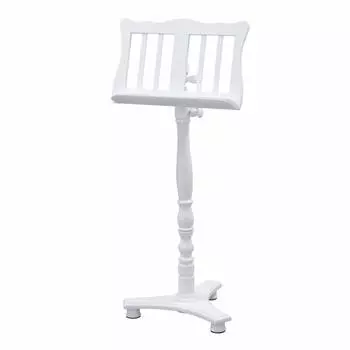 Kikutani Wooden Music Stand for Standing and Sitting Performances White WHT FS-0601S белый