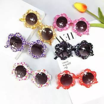 Kilig винтажные детские солнцезащитные очки, детские солнцезащитные очки, круглые цветочные очки Gafas для маленьких детей, UV400, спортивные солнцезащитные очки с принтом