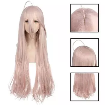 Killing V3 Danganronpa Harmony Iruma Miu Cosplay Halloween Costume Suit Set Full Iruma Miu Wig,90cm/35.43in