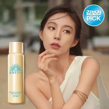 [Kim Bora Pick] Anessa Perfect UV Sunscreen Skin Care Spray, 60 г, солнцезащитный крем, Корея