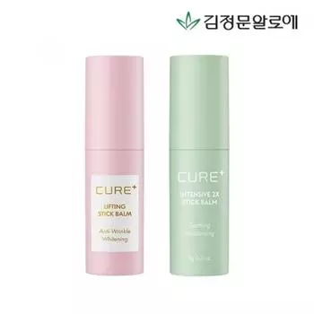 [Ким Чен Мун Алоэ] Cure Lifting Stick Balm+2x Cream Moisture Stick Balm Single product/20