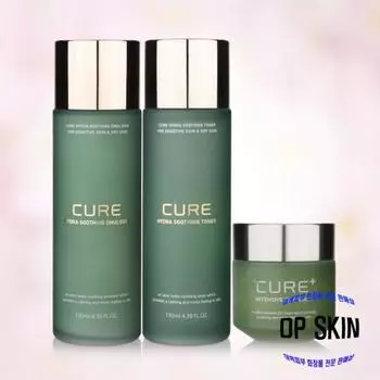 Ким Чон Мун Алоэ Кьюр Гидра Успокаивающий Тоник + Эмульсия + Крем Cure 2X