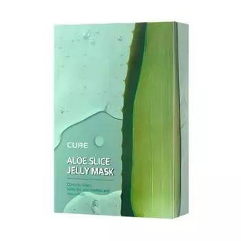 Ким Чон Мун Алоэ La Sense Aloe Cure Slice Jelly Mask Pack (300мл, 10 шт.)