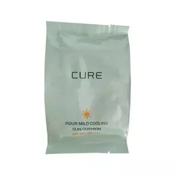[Kim Jeong-moon Aloe] Cure Aqua Mild Sun Cushion 25g (SPF50+) Refill 1 pc SF, see detail page, 1 pc