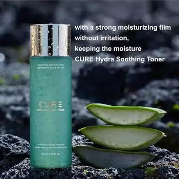 Kim Jeong Moon Aloe Cure Hydra Soothing Toner 130 мл, Увлажнение, Kbeauty, Корейская косметика, пробник