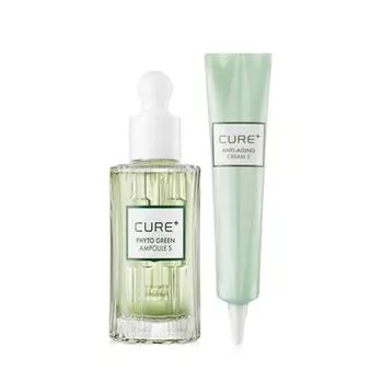 Kim Jeong-moon Aloe Cure Phytogreen Ampoule S 50 мл + Anti-aging Cream S 30 г, 1 набор