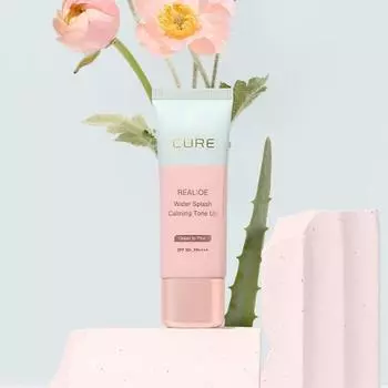 Kim Jeong-moon Aloe Cure Real Aloe Water Splash Успокаивающий тонизирующий крем 40 г