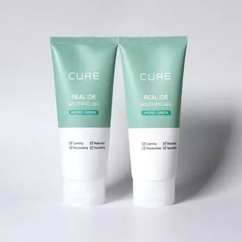 Kim Jeong-moon Aloe Cure Real Aloe успокаивающий гель, 150 мл, 2 шт.