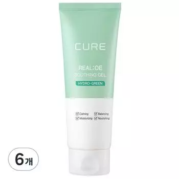 Kim Jeong-moon Aloe Cure Real Aloe Soothing Gel, 150ml, 6 pcs.