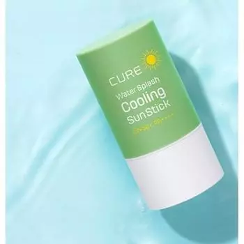 Kim Jeong Moon Aloe CURE Water Splash Cooling Sun Stick 23g SPF50+ PA++++, Kbeauty, корейская косметика, образец