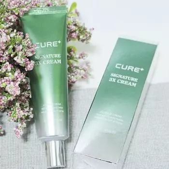 Kim Jeong Moon Aloe Крем Cure+ signature 3X 50 мл, Anti-Aging, Korean Cosmetics, Kbeauty, пробник