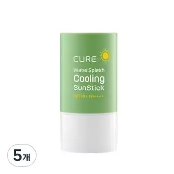 Kim Jeong-moon Aloe La Sense Loe Cure Water Splash Cooling Sun Stick SPF50+ PA++++, 5 pieces, 23g