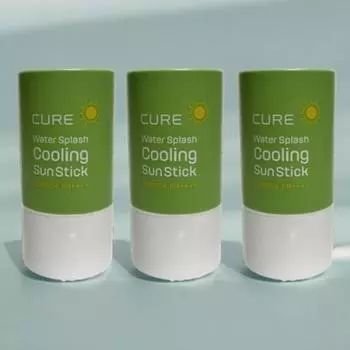 Kim Jeong-moon Aloe La Sense Loe Cure Water Splash Cooling Sun Stick SPF50+ PA++++, 3 pieces, 23g